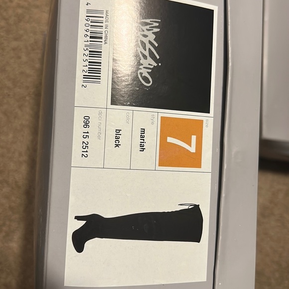 NIB Mossimo knee high suede high heel boot - Picture 2 of 9